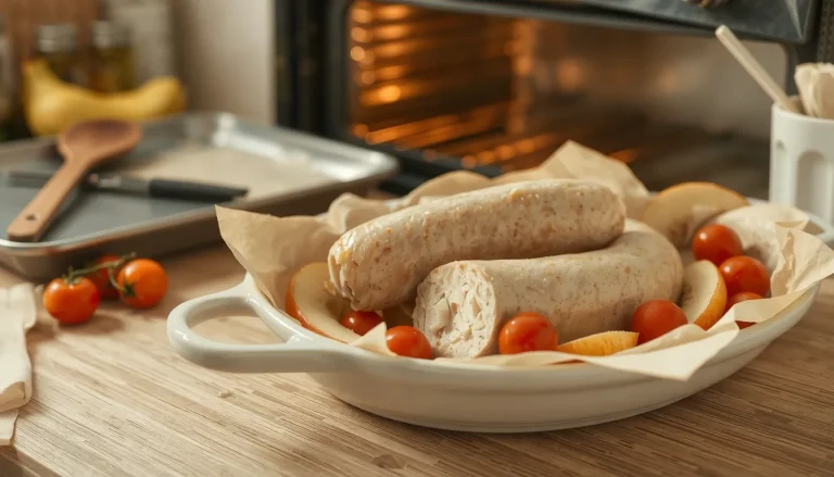 Cuisson boudin blanc au four : temps, température et astuces pour ne pas le rater