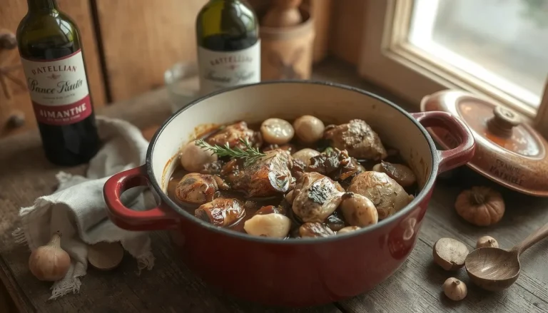 Coq au vin recette grand mere : le guide traditionnel pas à pas