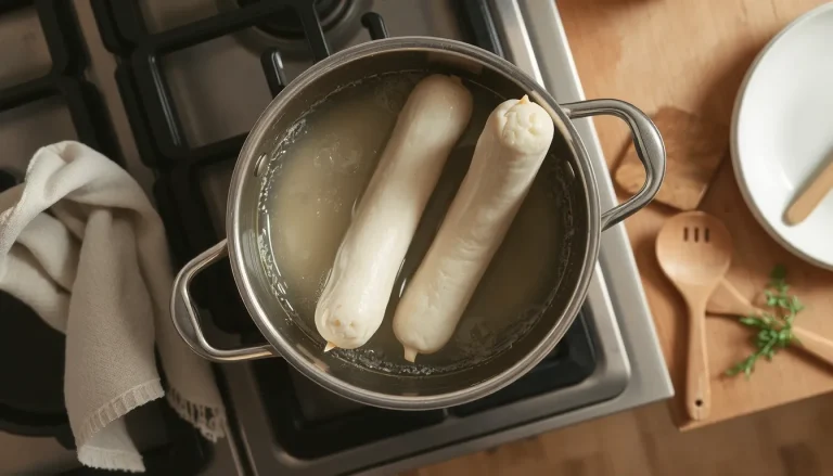 Cuisson boudin blanc eau bouillante : temps exact, méthodes et astuces pour un résultat parfait