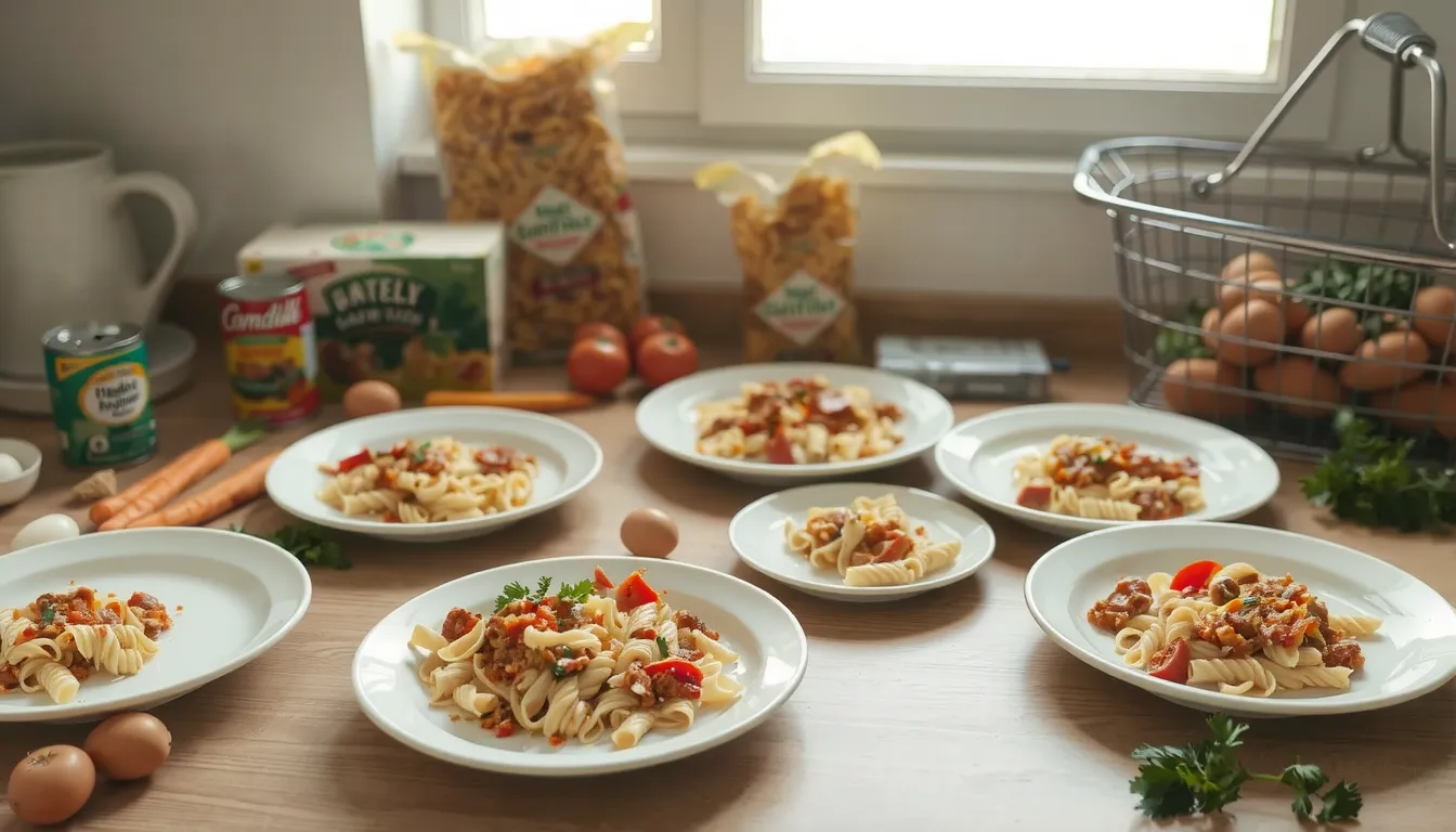 recette 4 personnes budget