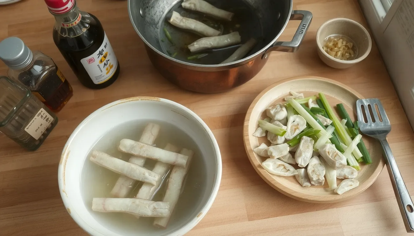 recette de concombre de mer