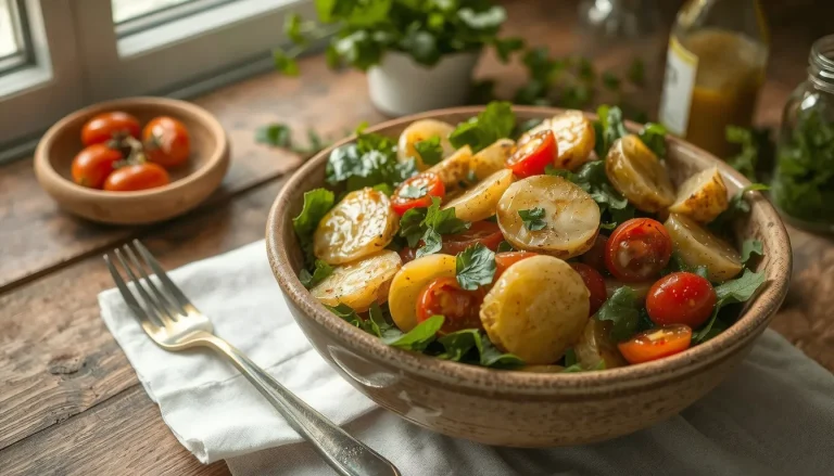 Salade gésiers pomme de terre : la recette complète, tiède et gourmande